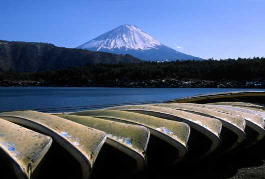壮丽的富士山图片