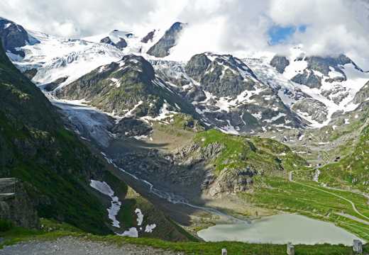 阿尔卑斯山峦雪山自然风光图片