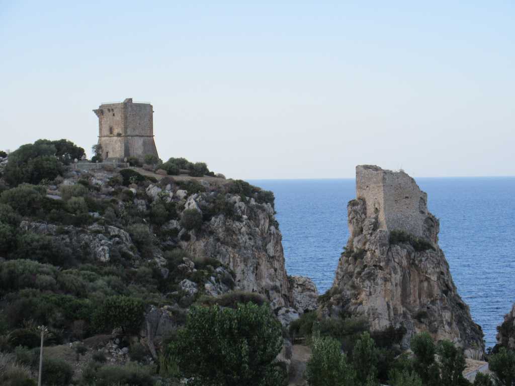 美好的意大利西西里岛景物图片