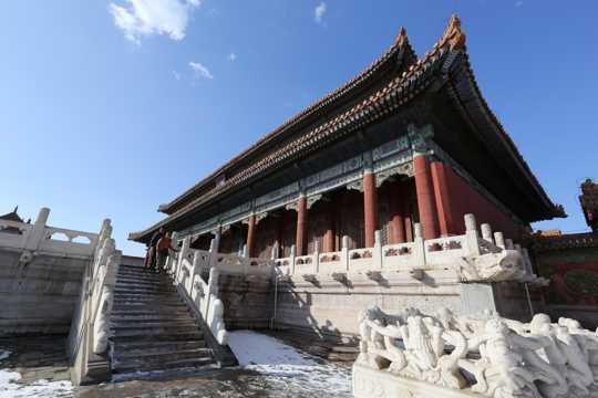 北京故宫建筑风光图片