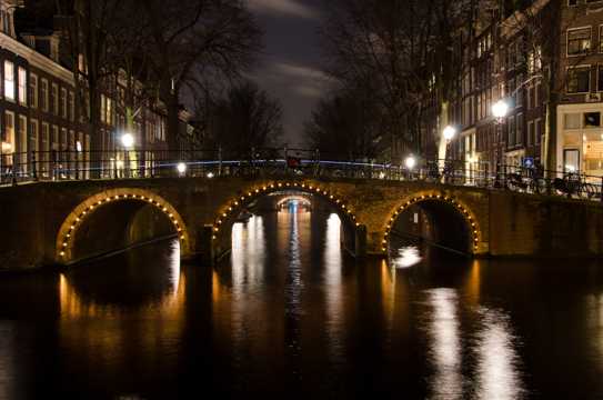 荷兰都市景物图片