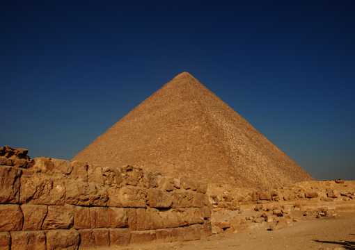 壮丽的埃及金字塔图片