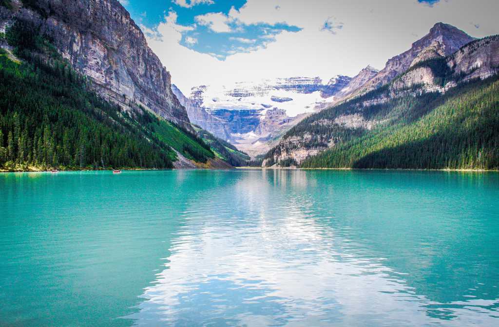 加拿大露易湖图片
