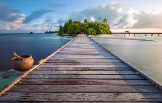 马尔代夫曼德芙岛景色图片