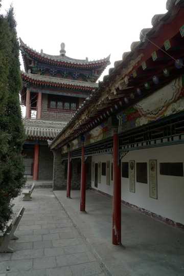 陕西西安草堂寺景致图片