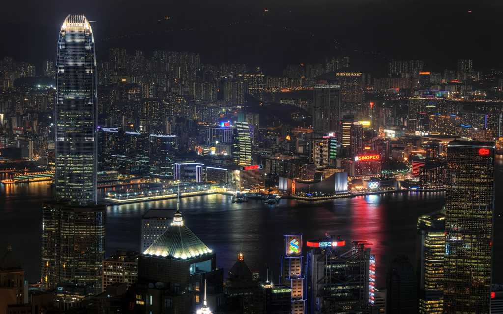 香港都会景物都会夜景图片