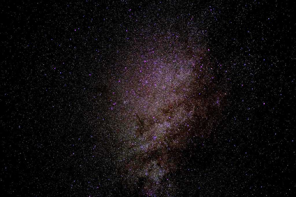 银河系的繁星图片