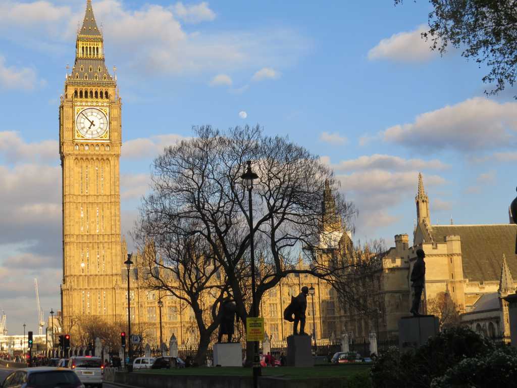 英国伦敦大本钟图片
