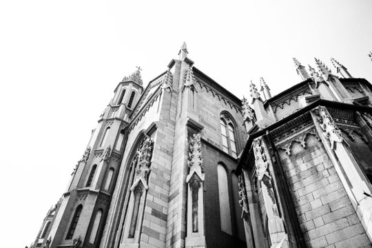 巍峨的教堂建筑