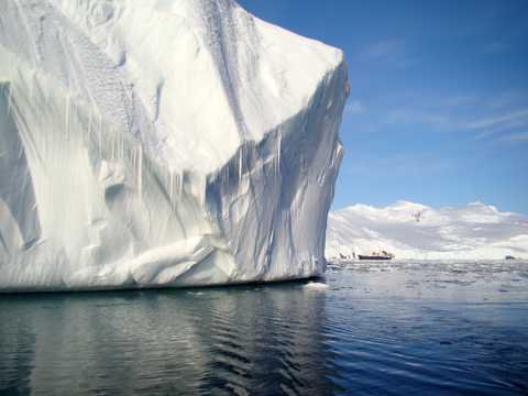 南极的冰川高清图片
