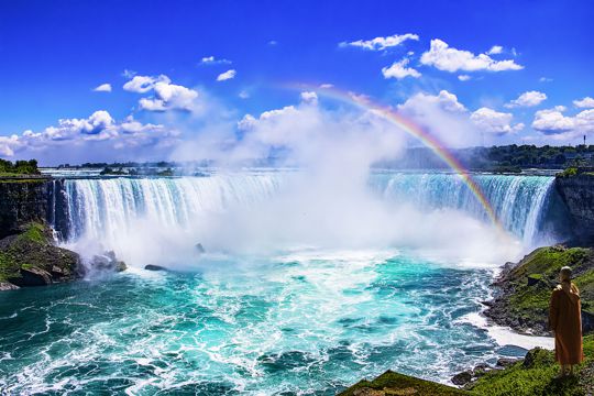 加拿大尼亚加拉瀑布景物图片