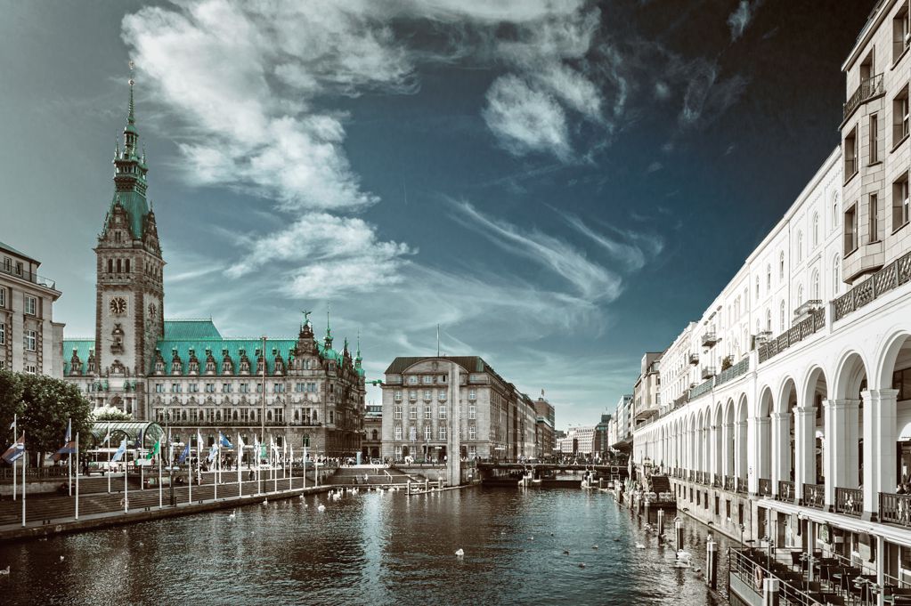 德国汉堡建筑风光图片