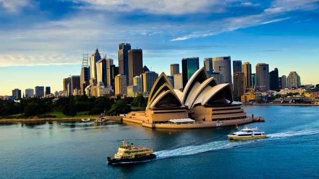 澳大利亚悉尼歌剧院光景图片