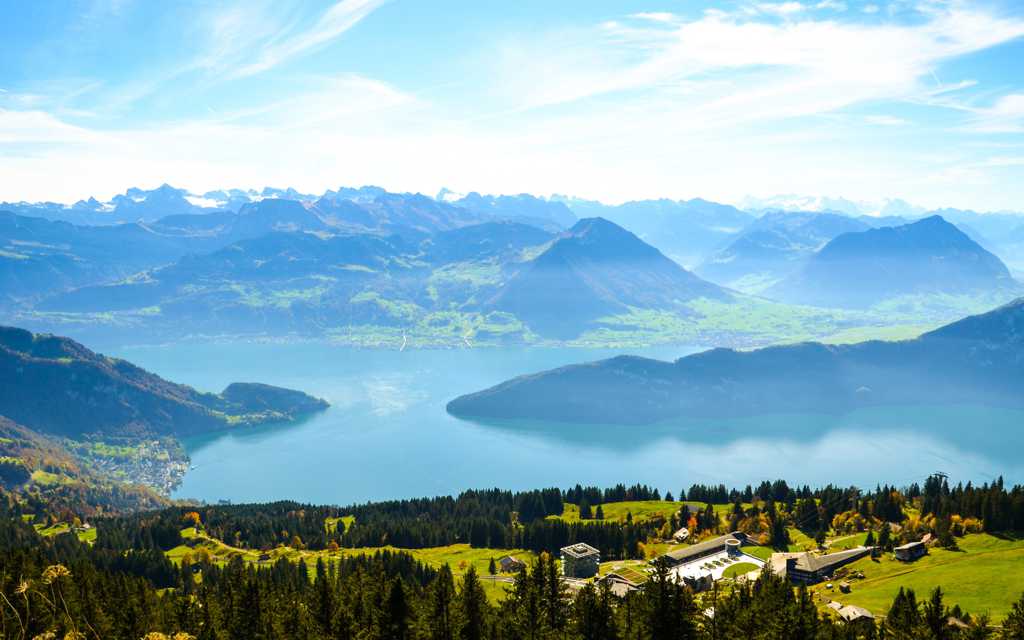 唯美的瑞士景致图片