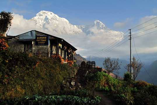 尼泊尔安纳普尔那峰自然风光图片