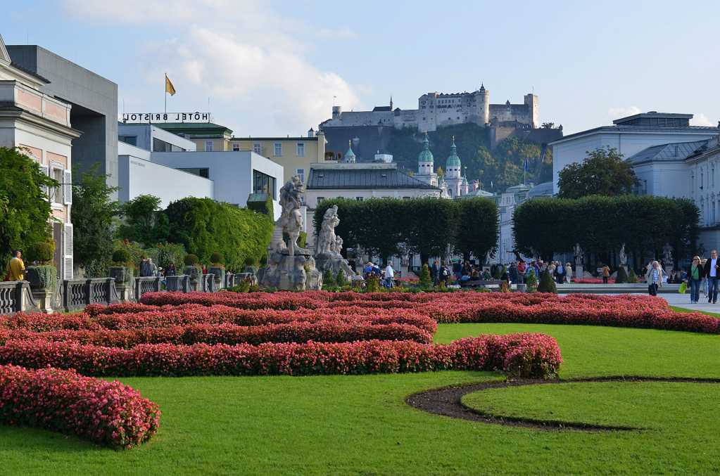 奥地利萨尔兹堡景致图片