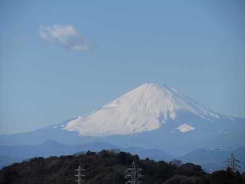 优雅的日本富士山
