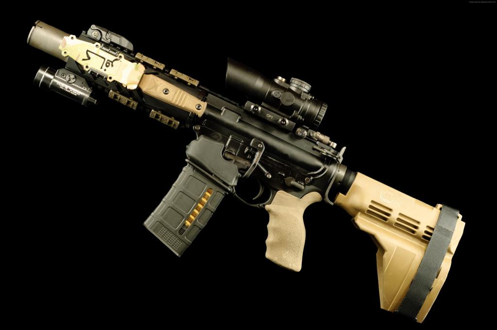 AR-15步枪5,56×45美军（水平）