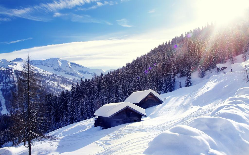 滑雪旅游奥地利阿尔卑斯山