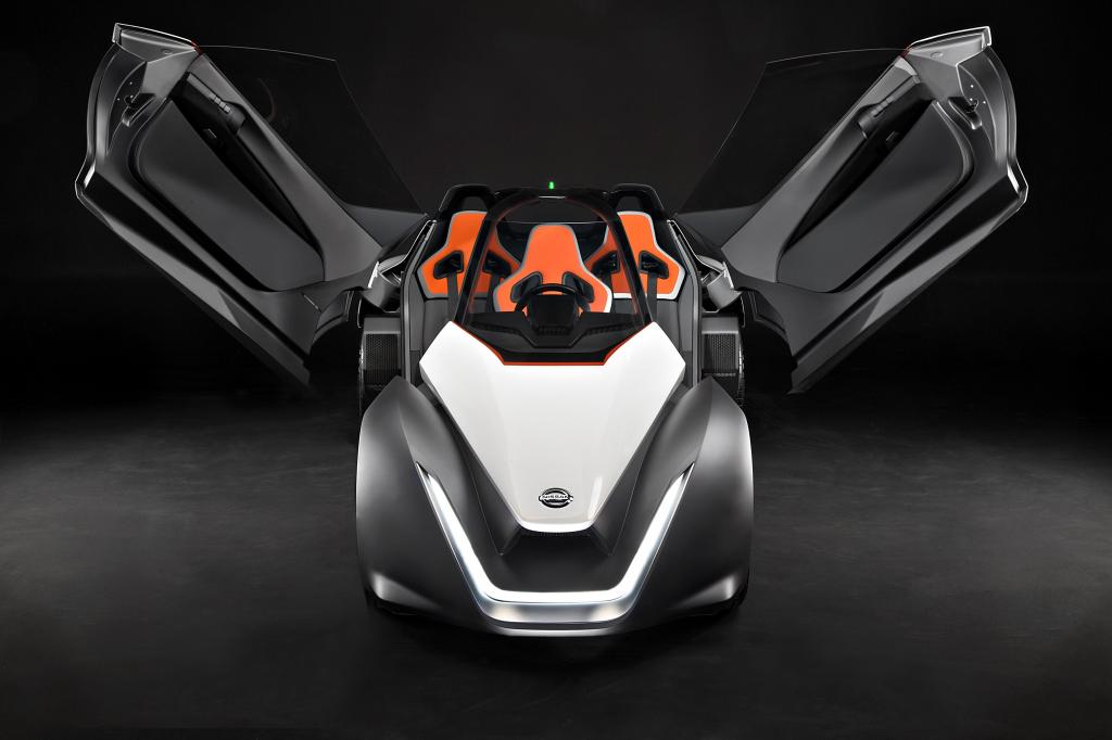 日产BladeGlider,概念车,跑车,电动车,4k,日产