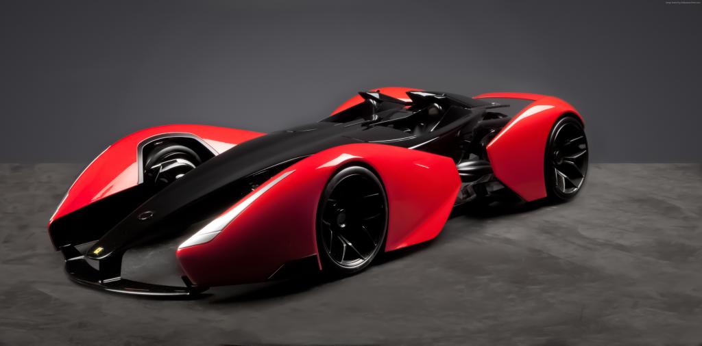法拉利F247,超级跑车,2016法拉利世界设计大赛,FWDC,红色（横向）