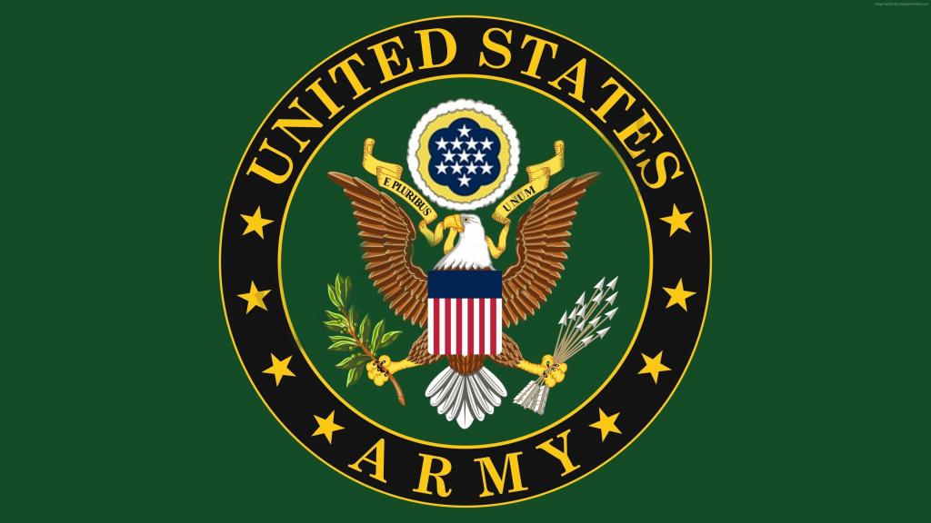 美国陆军,标志,鹰（水平）