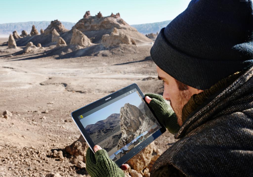 三星GALAXY Tab S,2015年最佳平板电脑,智能手机,审查,旅游,沙漠（水平）