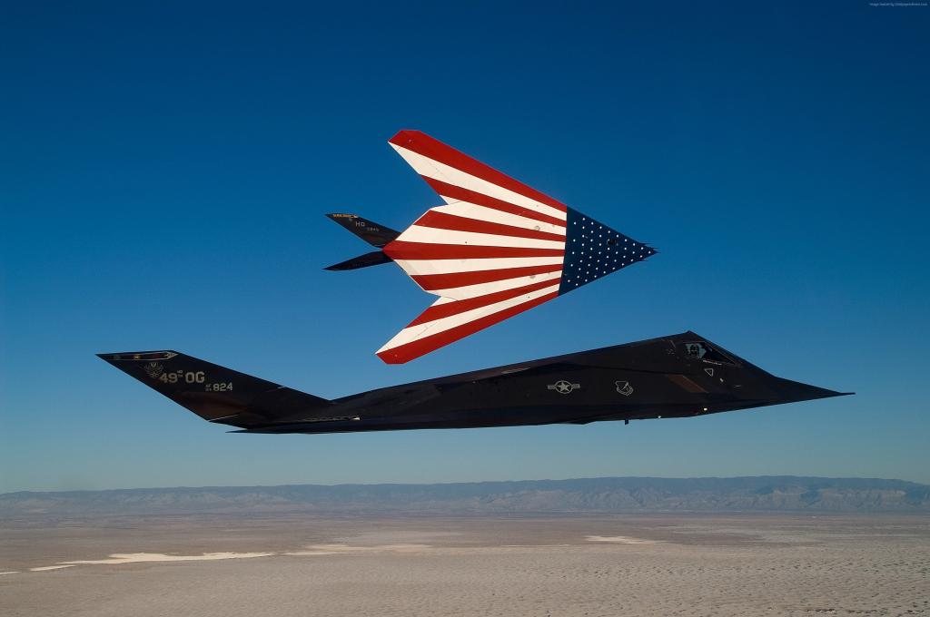 F-117夜鹰,洛克希德,美国空军,美国陆军,美国海军（水平）