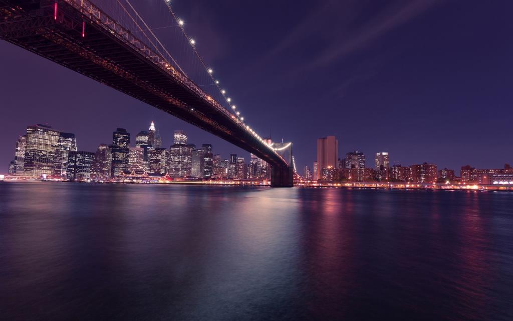 布鲁克林大桥曼哈顿纽约