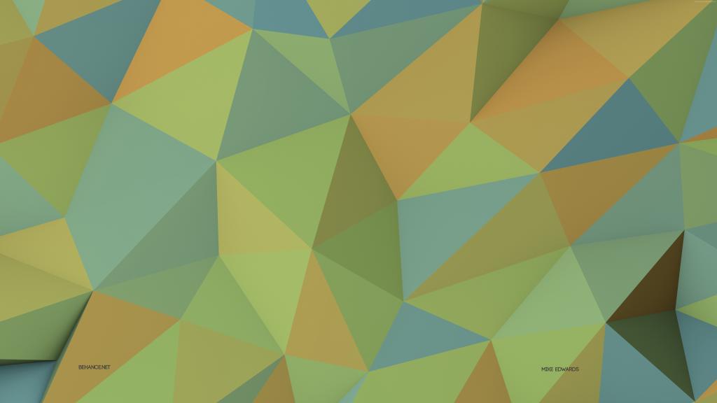 多边形,4k,5k壁纸,8k,绿色,黄色,背景,图案（水平）