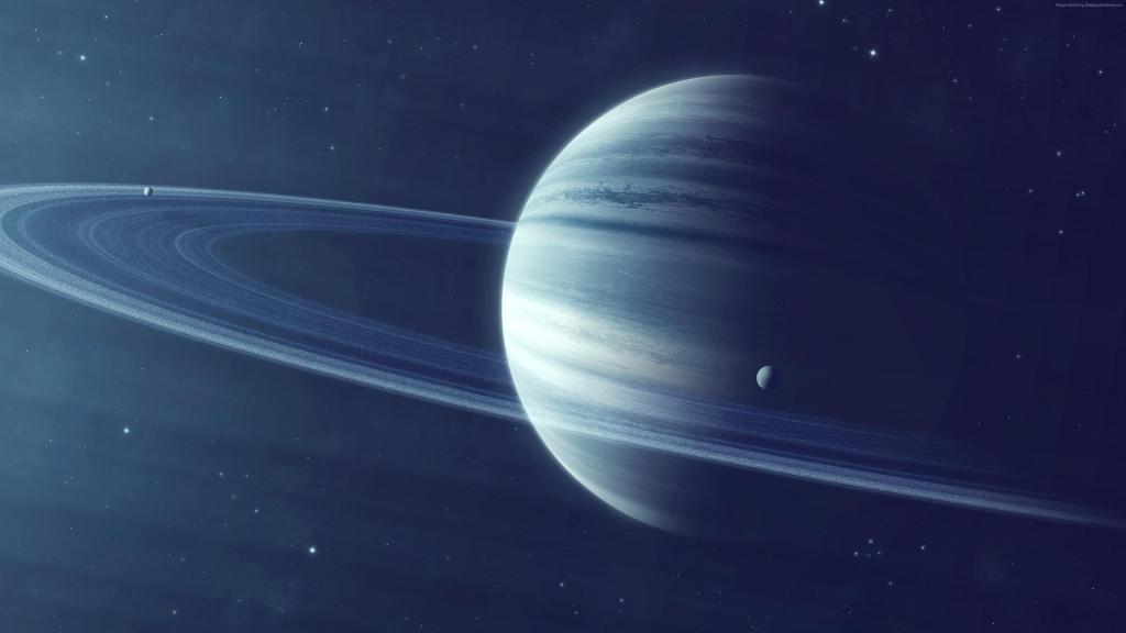 土星,行星,4k（水平）