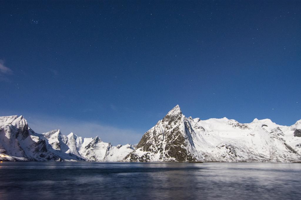 挪威,冬天,山,湖,4K,5K
