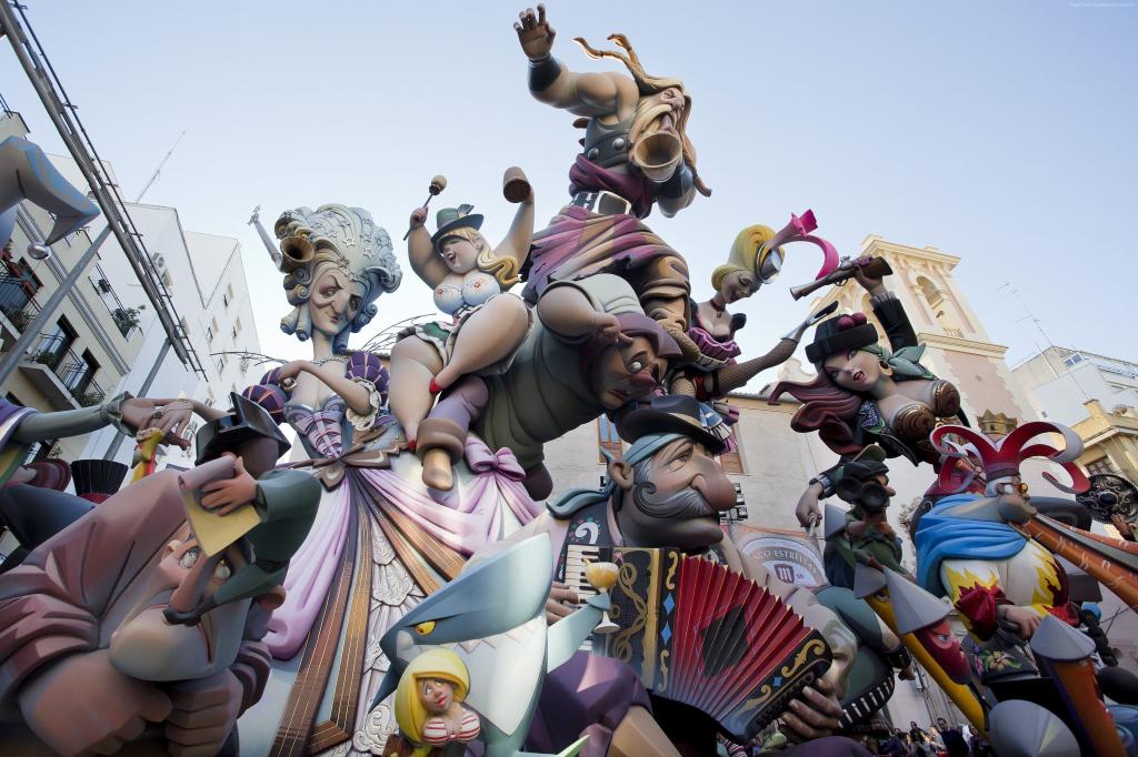 拉斯维加斯法利亚斯,假日巴伦西亚社区,西班牙火,春天,燃烧的巨型木偶,事件（卧式）