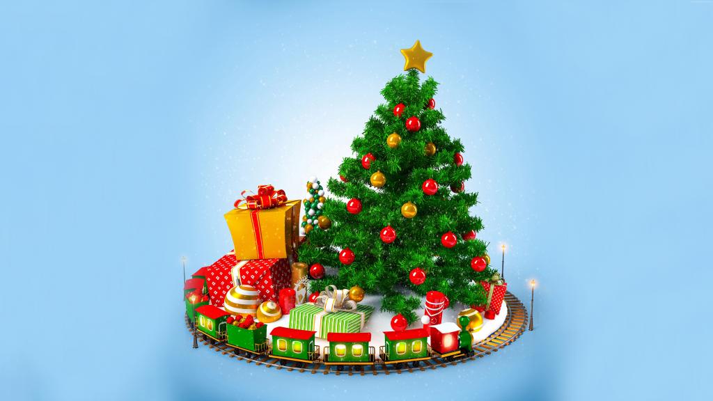 枞树,圣诞节,新年（水平）