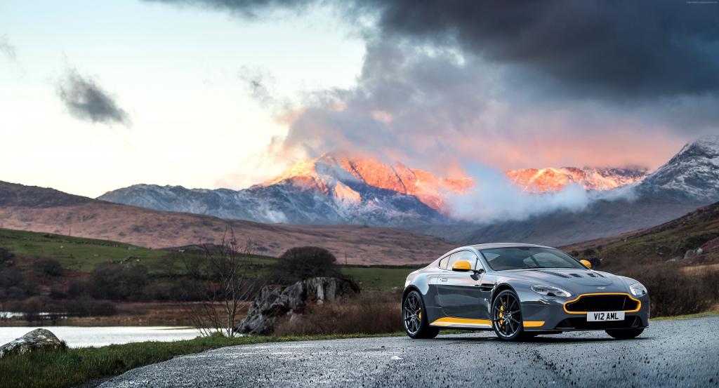 阿斯顿·马丁Vantage GT8,超级跑车,轿跑车,火山,山（水平）