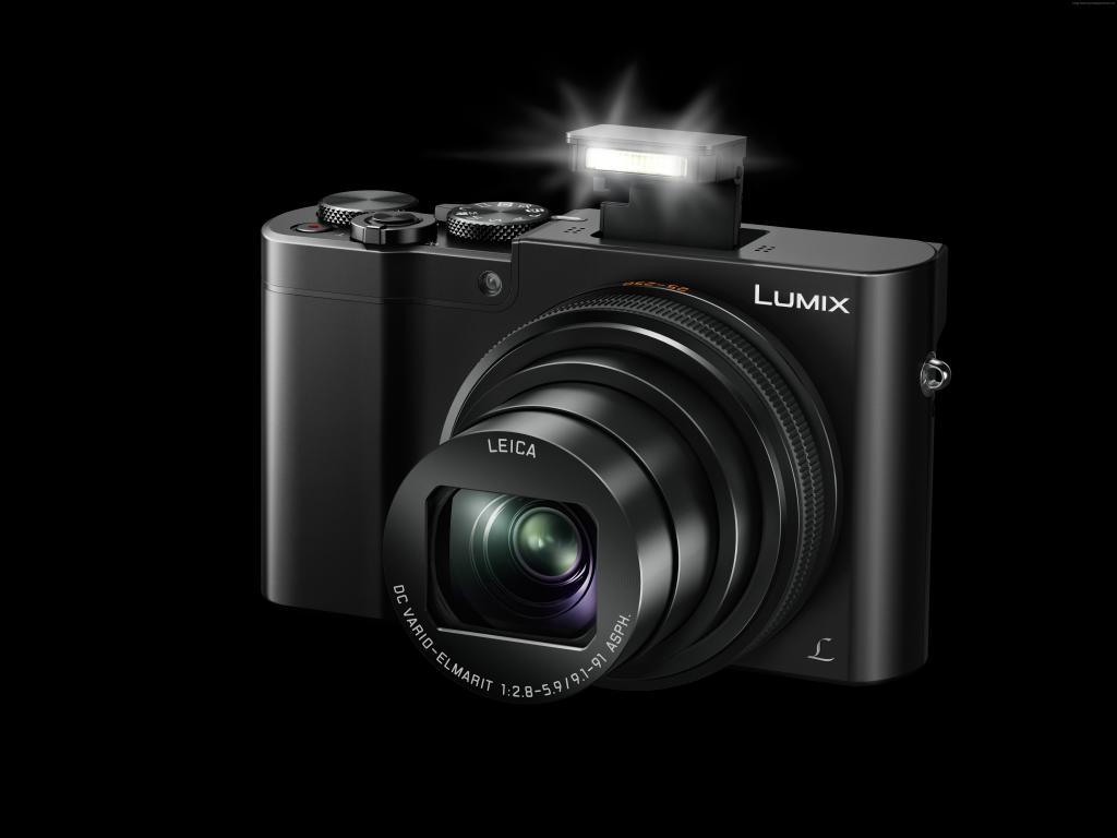 松下LUMIX TZ100,镜头F2.8-5.9徕卡DC,相机,审查,4K视频,单镜头,反射（水平）