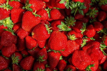 满屏的草莓
